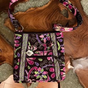 Vera Bradley Shoulder bag WITH fob-both NWT